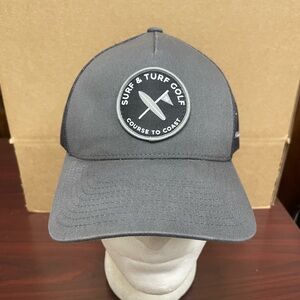 Surf & Turf Golf Hat Cap Cordevalle California Mesh Trucker Adjustable SnapBack